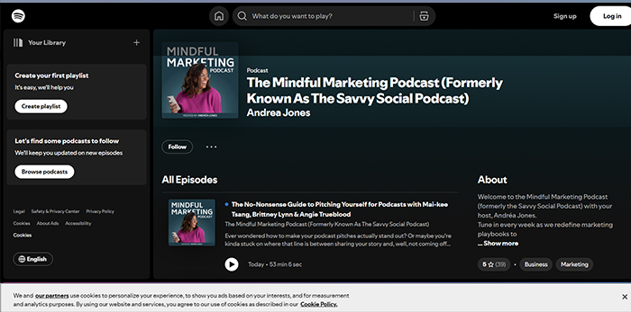 Savvy Social Podcast (Andréa Jones)