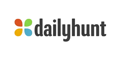Logo of Daily Hunt which is a News website. On this website our institute got a recognition.