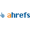 Logo of aHrefs tool which is used for competitor analysis related to SEO.