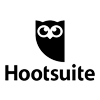 HootSuit Logo a tool used to schedule the social media post and analysis of all the social media accounts.